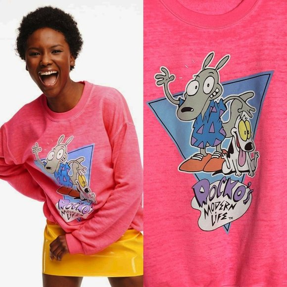 FOREVER 21 Tops - NICKELODEON / FOREVER 21 ROCKO'S MODERN LIFE Neon